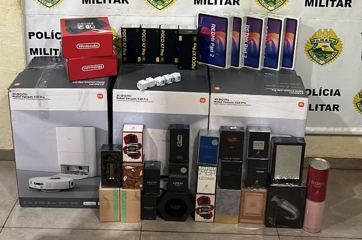 JURANDA: Polícia Militar apreende contrabando na BR-369