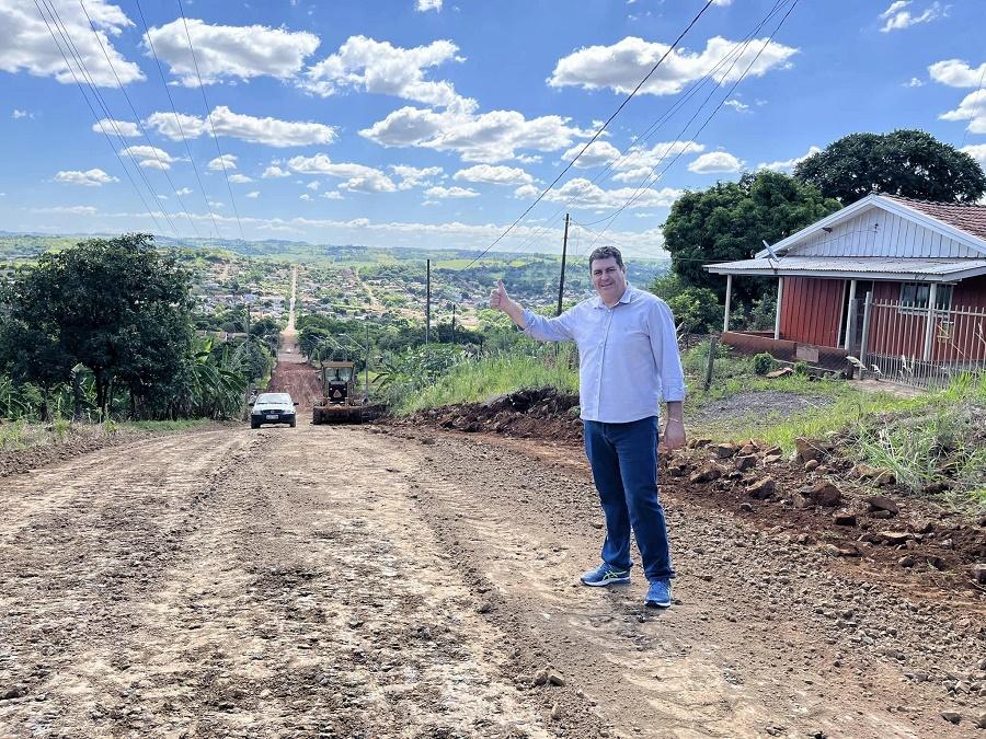 Barbosa Ferraz: Pavimentação com asfalto que vai ligar a Vila do Roque a Vila Operária deve começar em breve