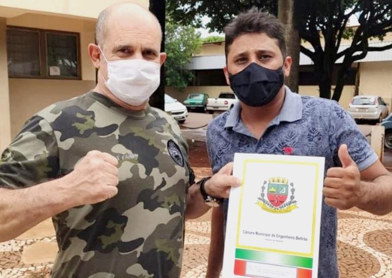 Hospital Santa Casa de Engenheiro Beltrão, através de Fernando Perereca, consegue 100 mil reais para placas solares
