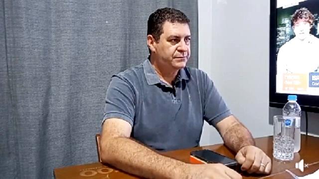 Candidato apoiado pelo prefeito Miliossi será de seu grupo, afirmou ele durante Live