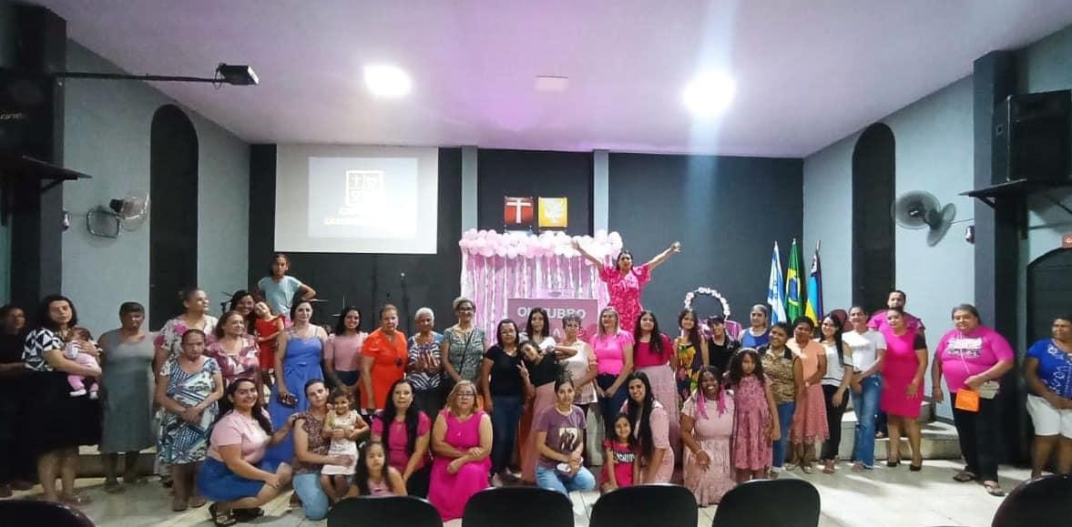 Barbosa Ferraz: Igreja Quadrangular realizou evento de encerramento do Outubro Rosa