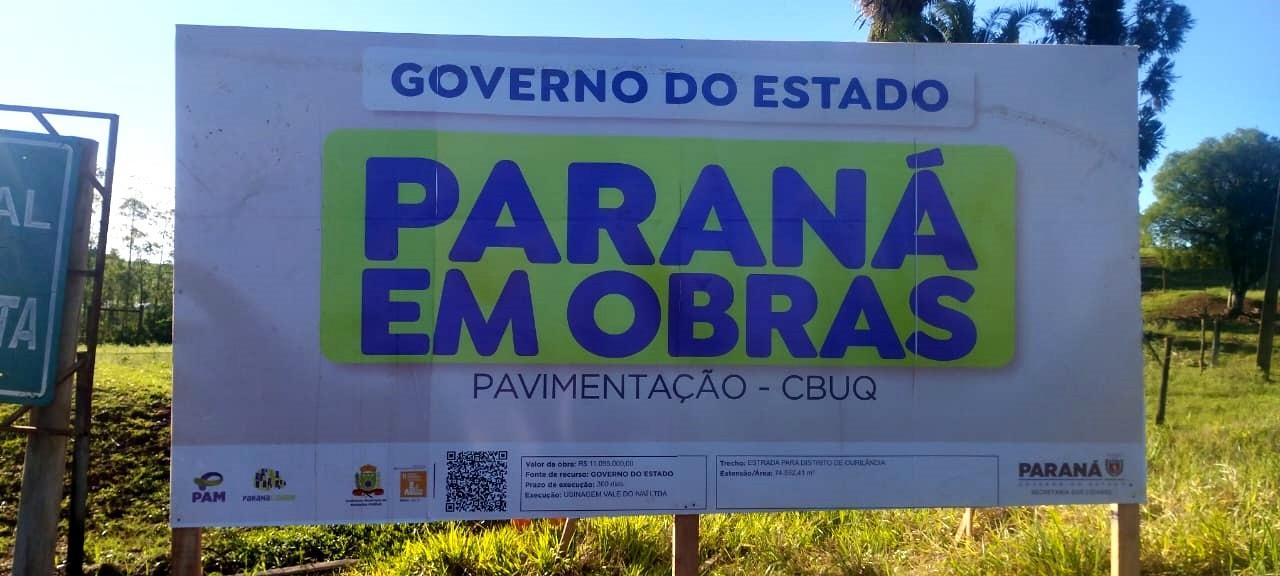 Barbosa Ferraz: Rodovia para o distrito de Ourilândia deve começar nos próximos dias com cerimônia de lançamento no bairro São Joaquim
