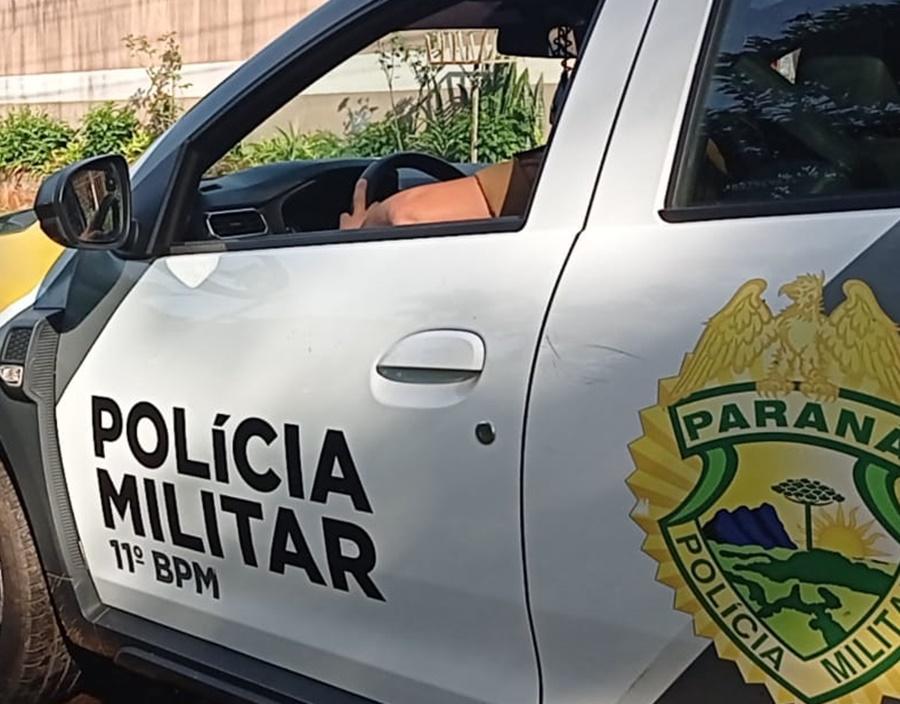 Adolescente agride mãe e é contida pela PM em Mamborê