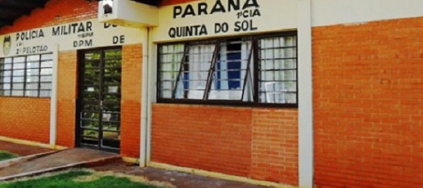 Homem é conduzido pela PM de Quinta do Sol após ameaçar funcionária da UBS Centro