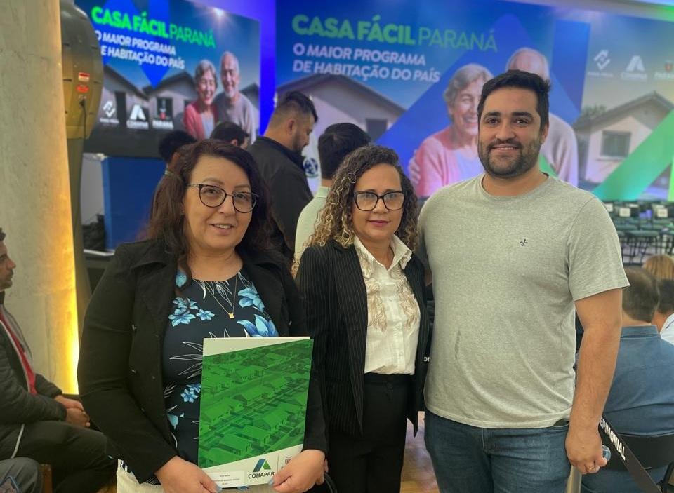 Barbosa Ferraz firma convênio com Cohapar para construção de 20 casas populares pelo Programa Casa Fácil Paraná