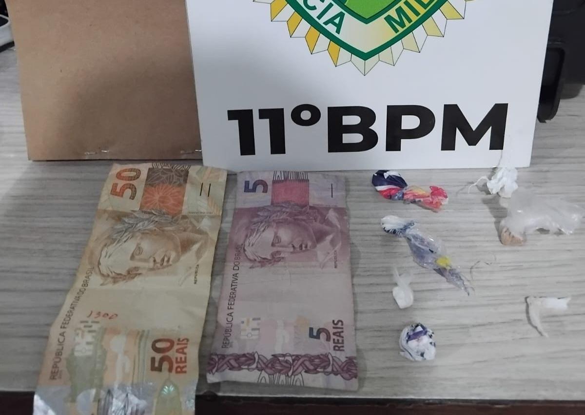 BARBOSA FERRAZ - Homem é preso por tráfico de drogas durante patrulhamento da PM na Vila Esperança
