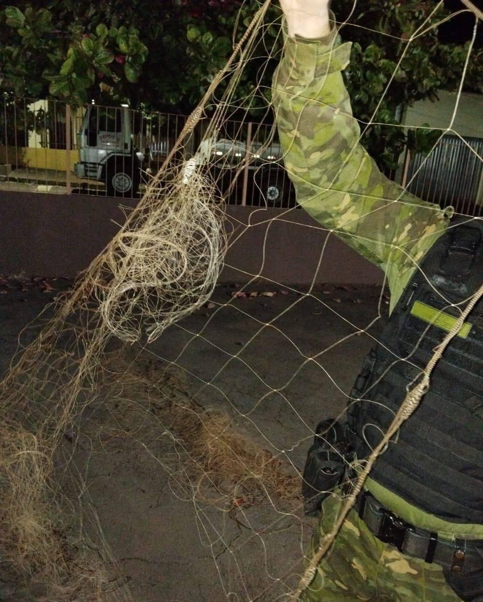 ENGENHEIRO BELTRÃO: Dois homens são presos por pesca predatória e disparo de arma de fogo no Rio Ivaí