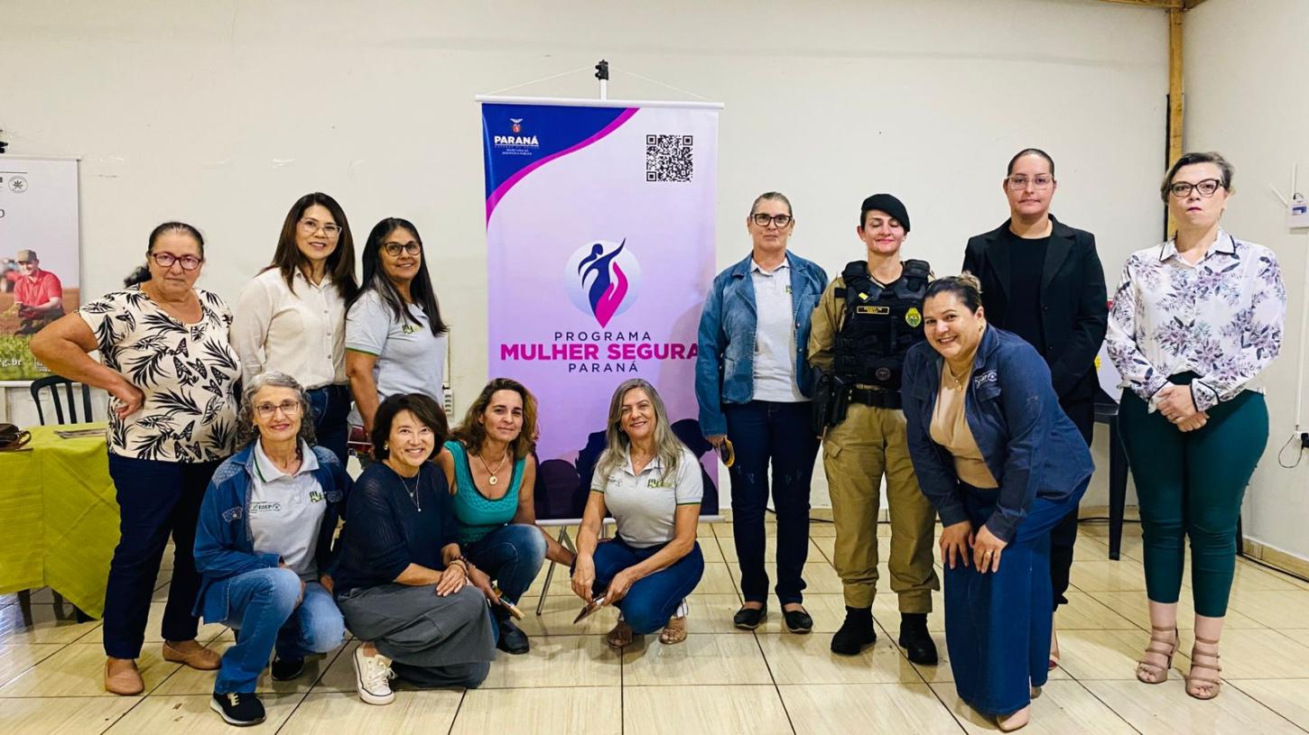 Engenheiro Beltrão, Fênix, Quinta do Sol e Peabiru: Polícia Militar promove palestra sobre enfrentamento da violência contra a mulher no campo