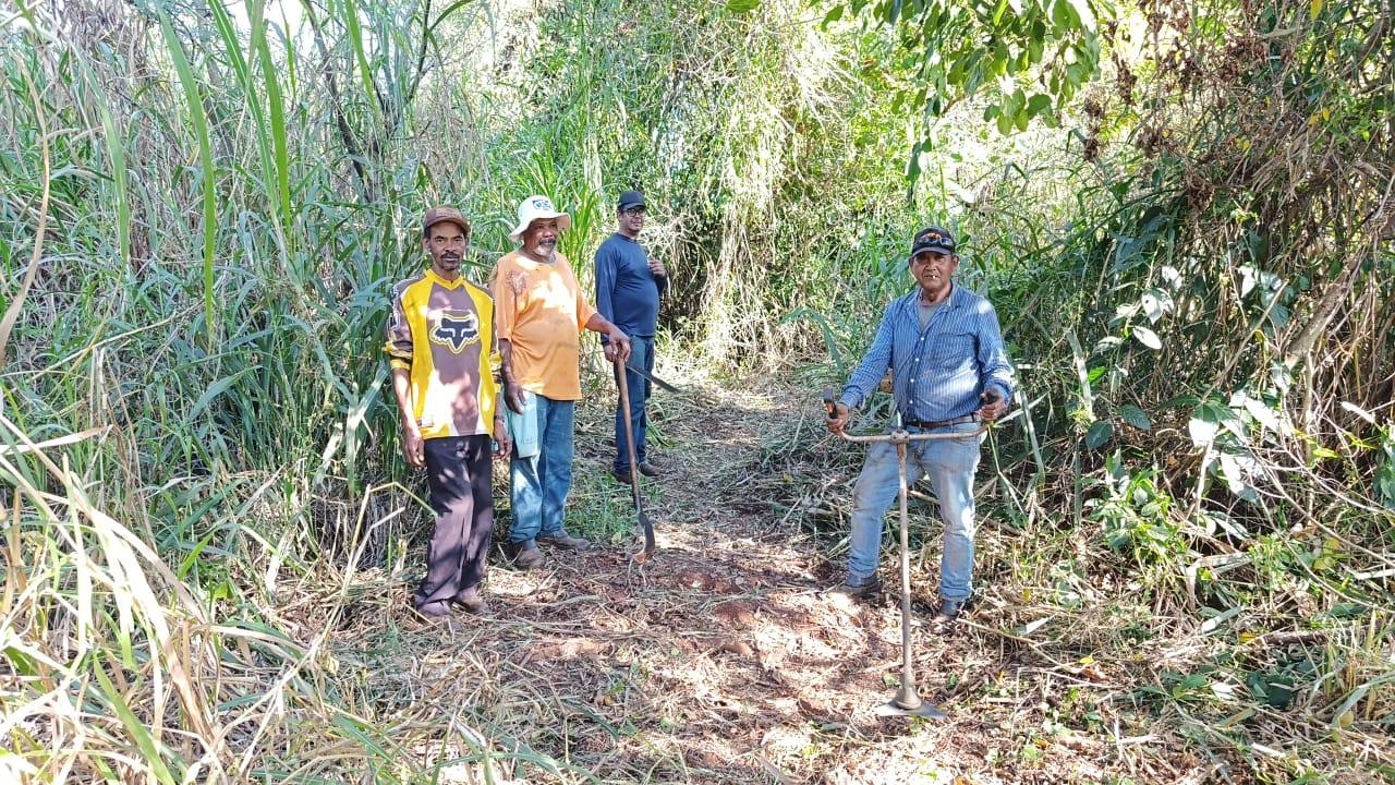 ENGENHEIRO BELTRÃO: Trilha é preparada para a 10ª Caminhada na Natureza em Engenheiro Beltrão, que deve reunir mais de 600 participantes