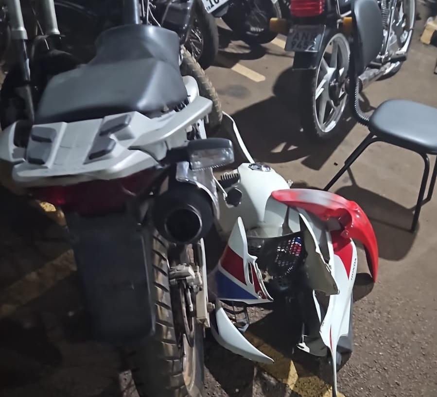 Motocicleta com alerta de furto é localizada parcialmente desmontada na zona rural de Campo Mourão