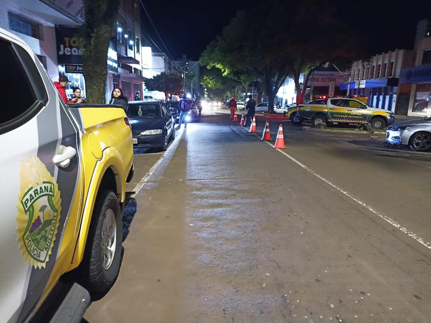 PM intensifica Operação Lei Seca em Campo Mourão e autua 21 motoristas