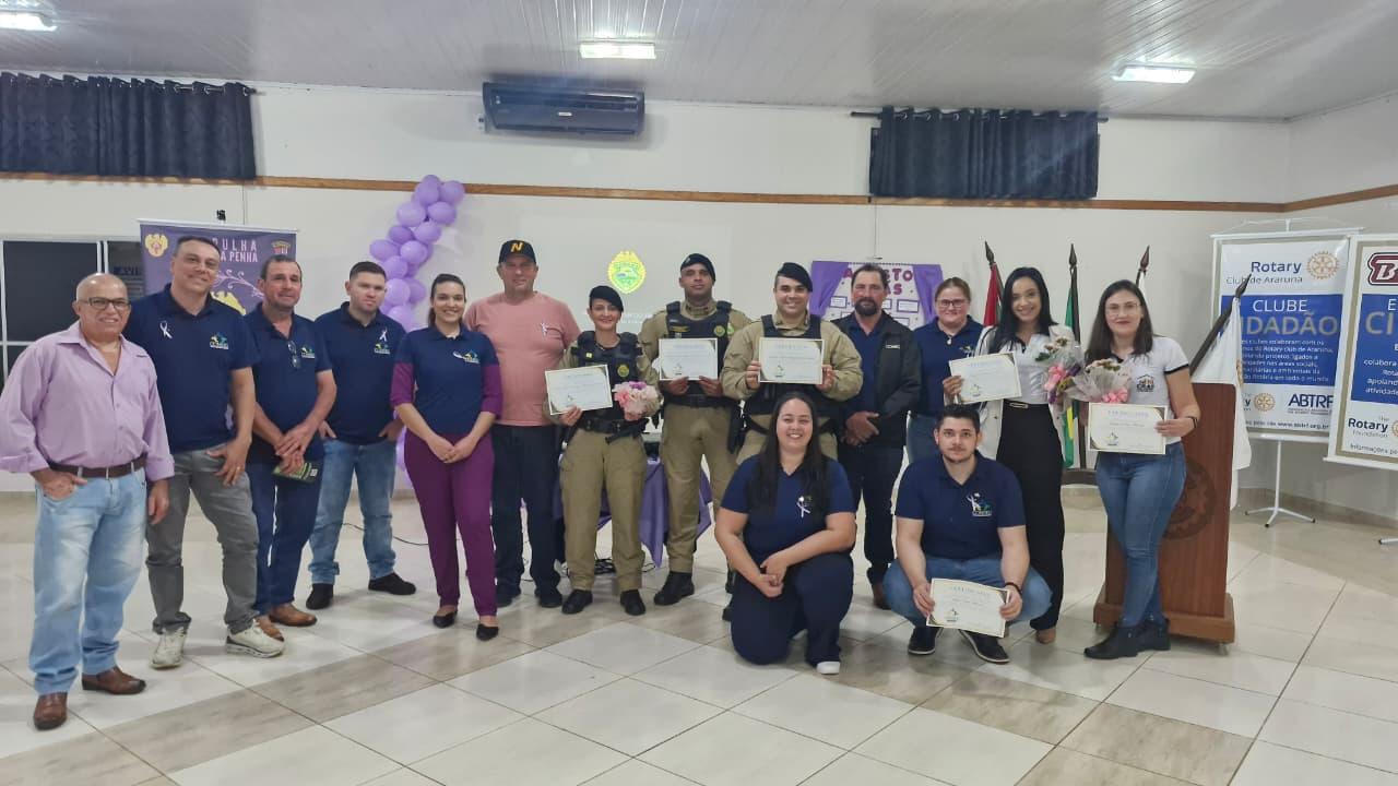 Araruna promove palestra sobre prevenção à violência contra a mulher em alusão ao Agosto Lilás