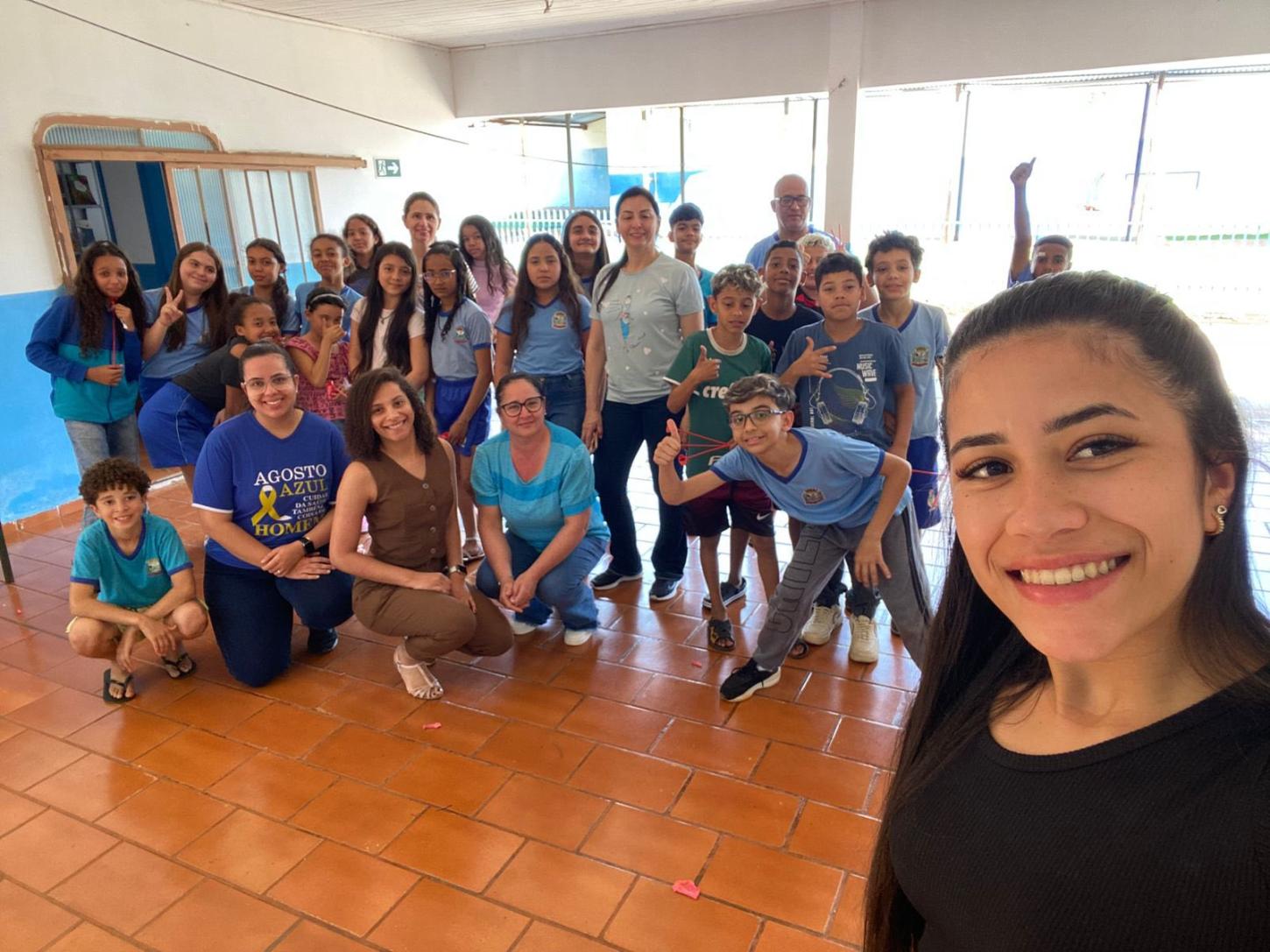 Corumbataí do Sul realiza ação do Programa Saúde na Escola em alusão ao Setembro Amarelo