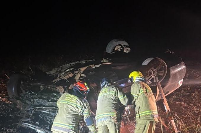 Moradora de Fênix e mais três pessoas morrem em grave acidente entre São Pedro do Ivaí e Bom Sucesso