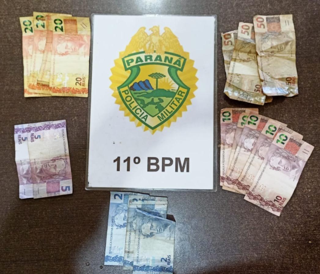 Polícia Militar de Fênix prende autor de roubo em bar no centro da cidade