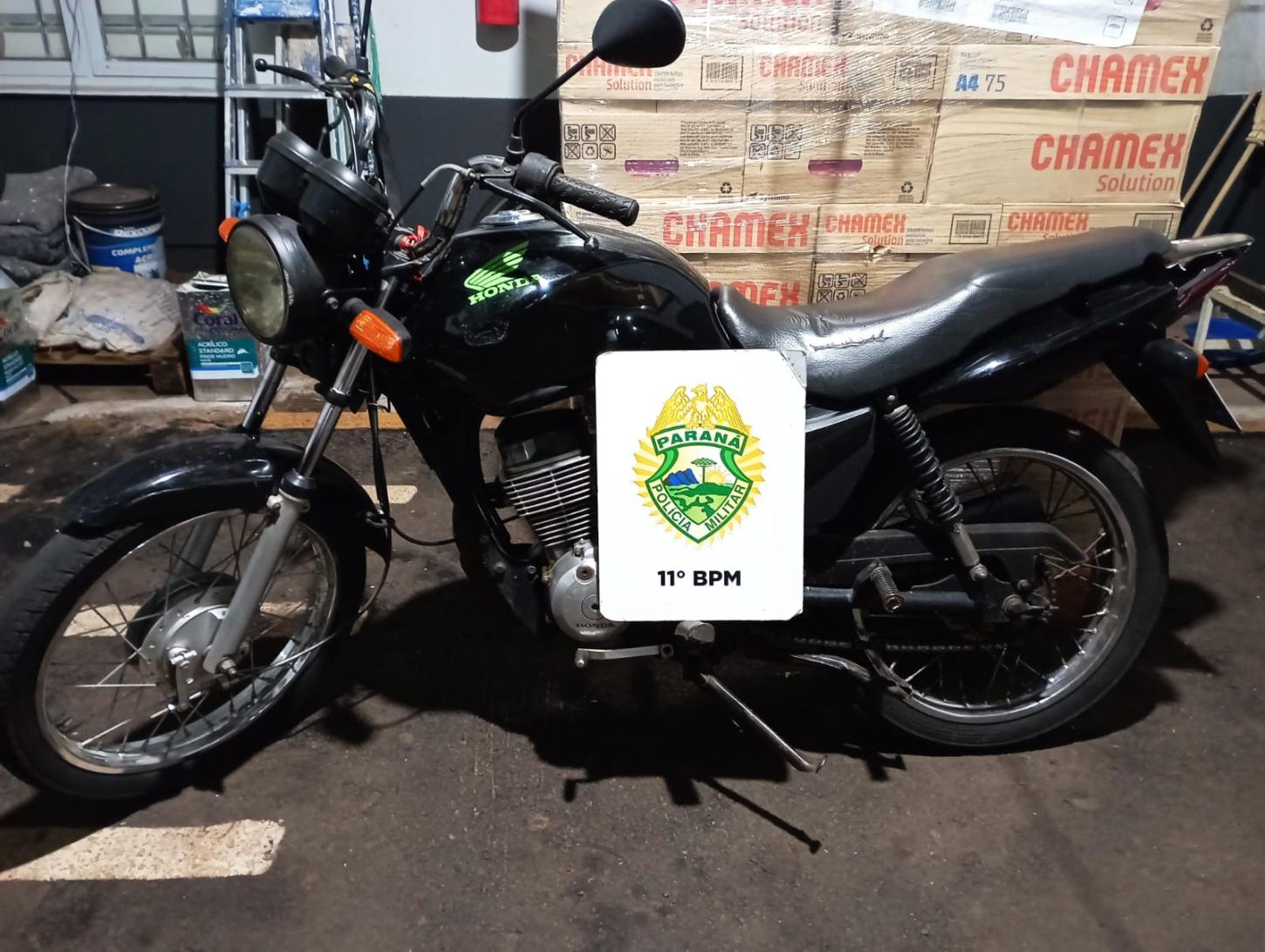 CAMPO MOURÃO: motociclista é preso após manobras perigosas no Jardim Bandeirantes