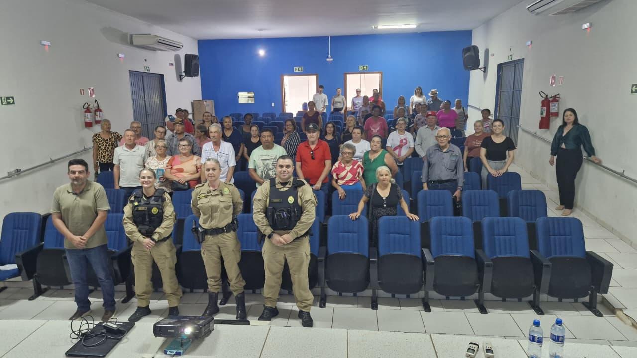 Corumbataí do Sul recebe palestra da Operação Virtude sobre proteção à pessoa idosa