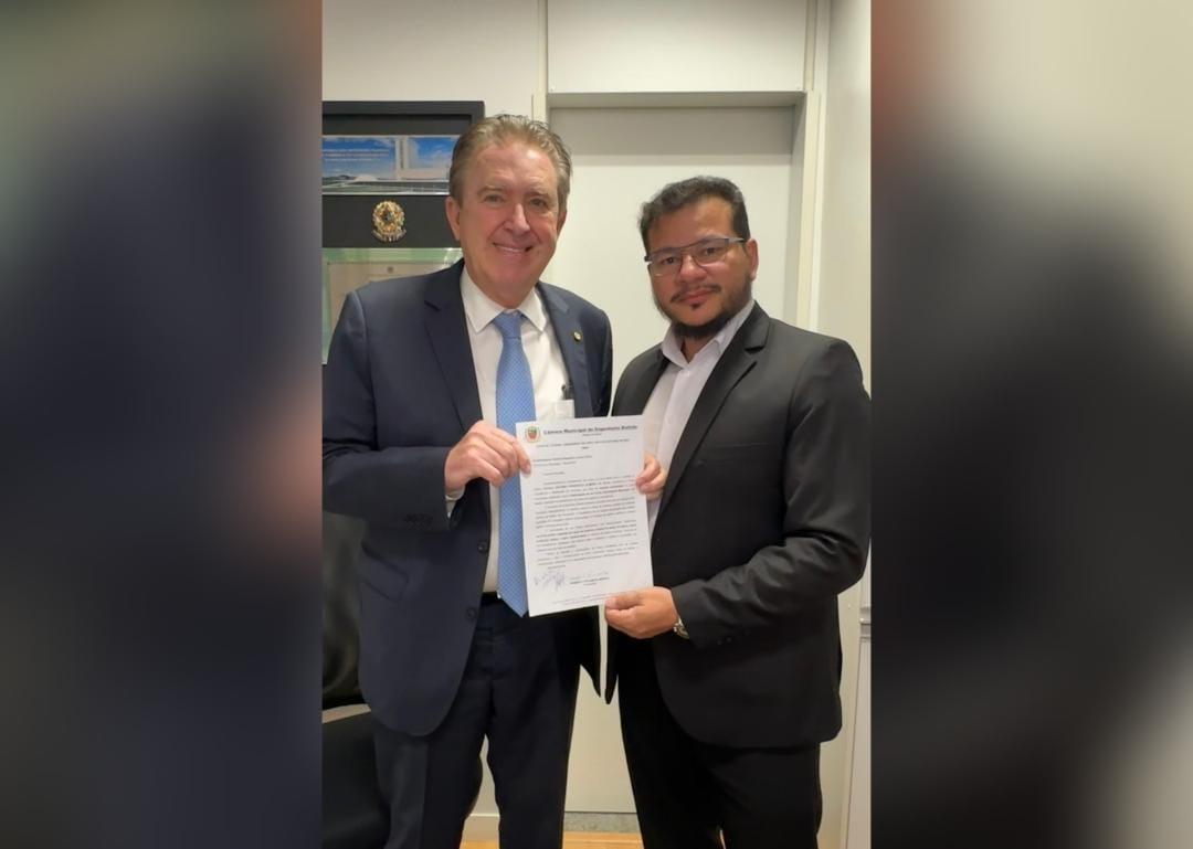 ENGENHEIRO BELTRÃO: Vereador Dr. Antônio Almeida busca Pronto Atendimento 24h para o município em agenda com Luciano Ducci