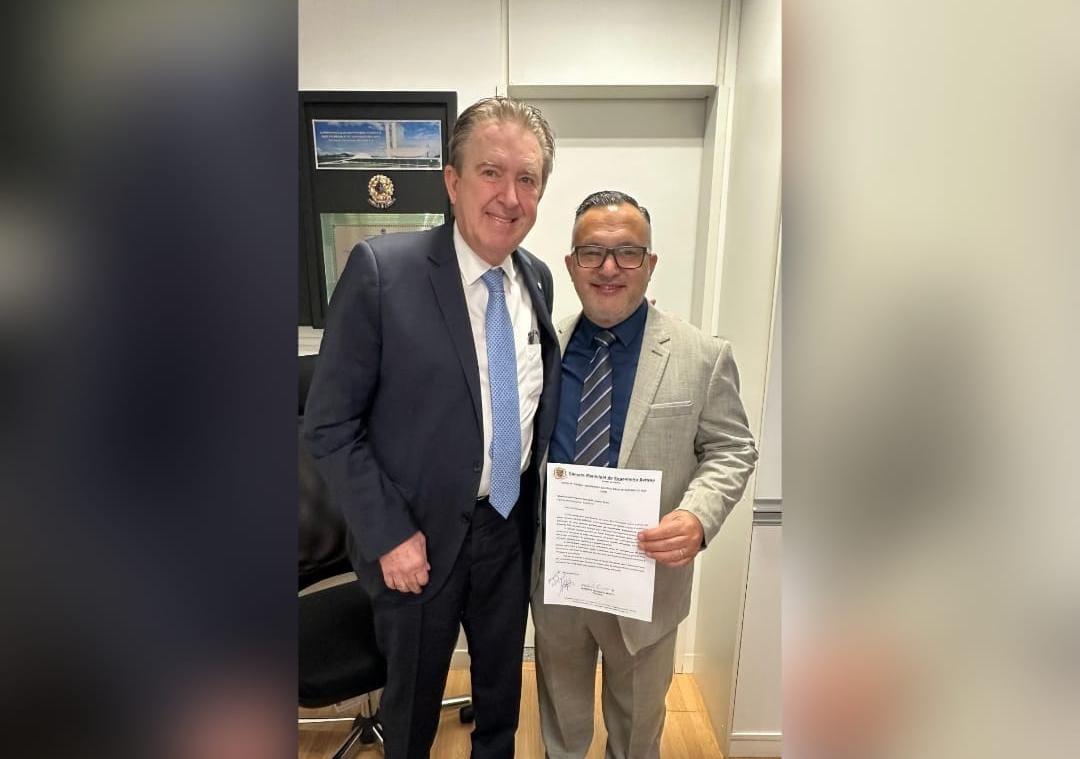 ENGENHEIRO BELTRÃO: Vereador Josué Grecco busca recursos com Luciano Ducci e Beto Richa, em Brasília, e cobra apoio ao município