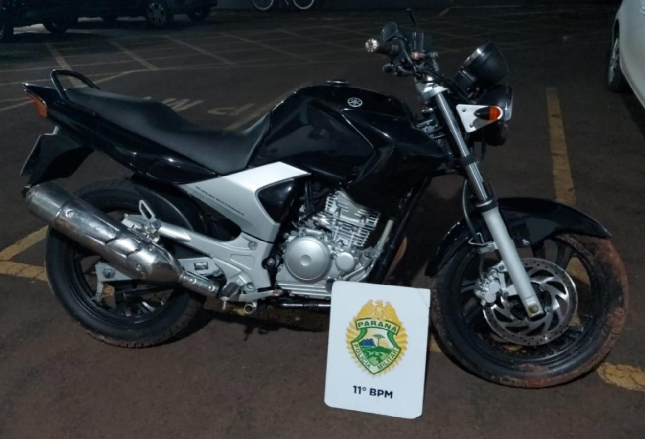 Motocicleta furtada é localizada na zona rural de Araruna