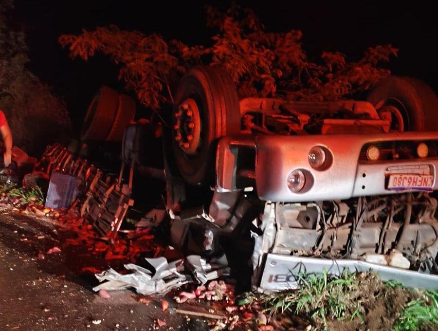 Motorista de Cândido de Abreu morre em acidente na PR-487 entre Manoel Ribas e Nova Tebas