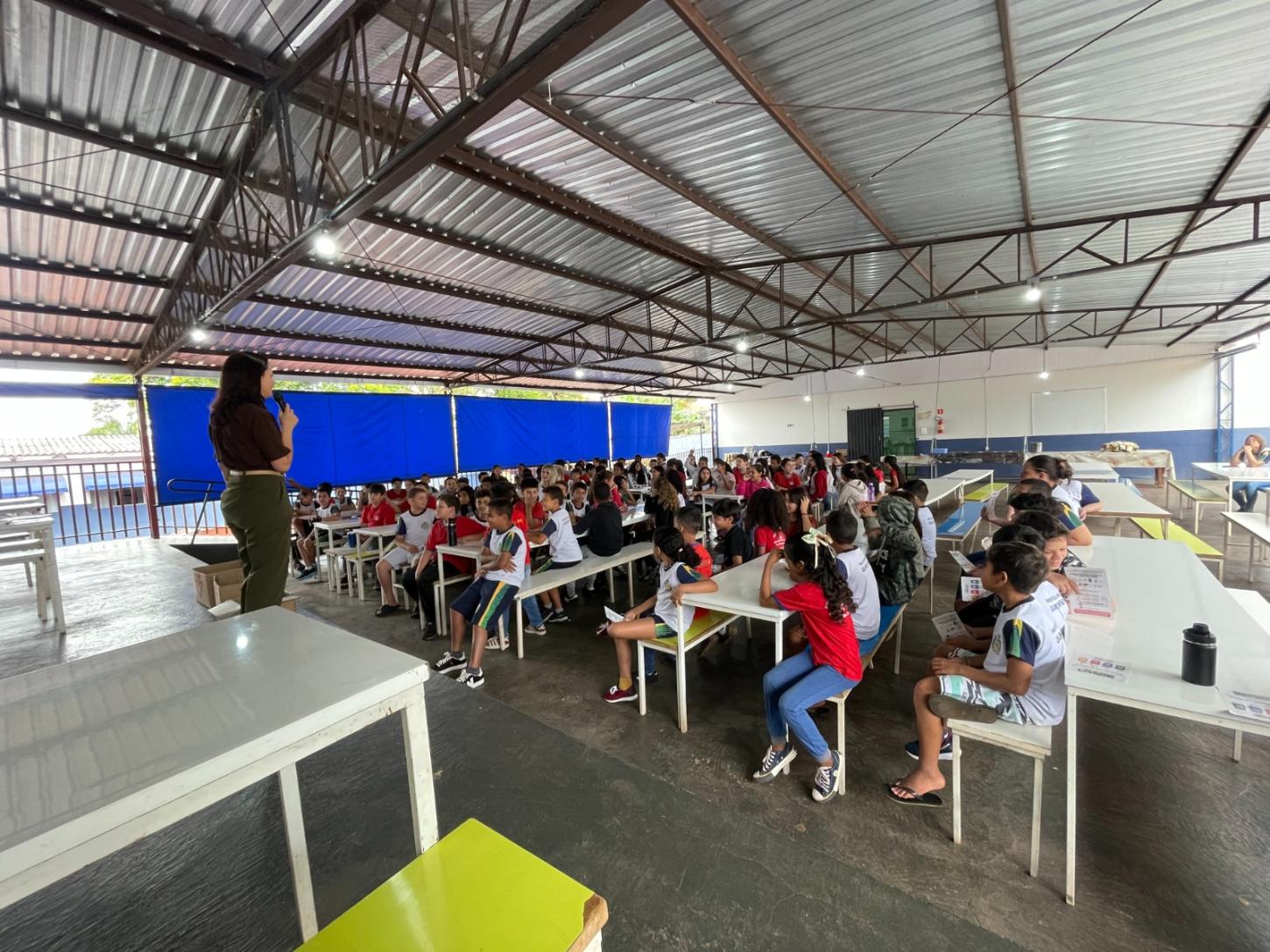 Projeto Recicla Quinta do Sol promove ação educativa com alunos da rede municipal de ensino