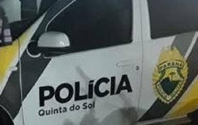 QUINTA DO SOL: Homem com mandado de prisão foi encontrado pela PM e preso no centro da cidade durante patrulhamento