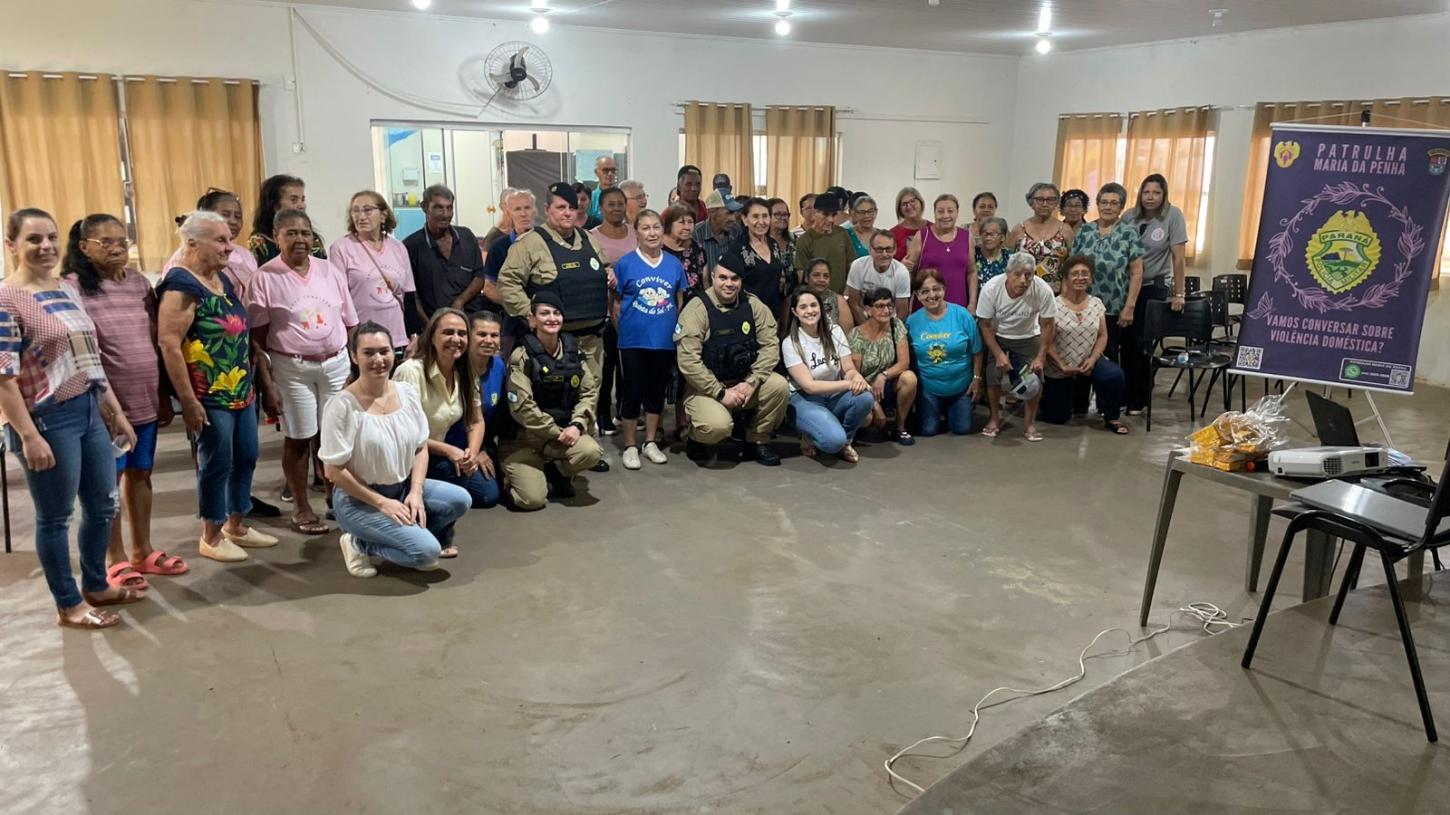 Quinta do Sol realiza palestra da Operação Virtude sobre proteção à pessoa idosa