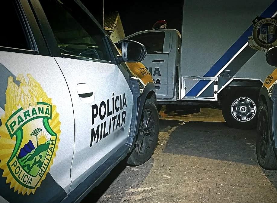 VALE DO IVAÍ: Homem morre após avançar contra policiais com faca em Grandes Rios, informou a PM