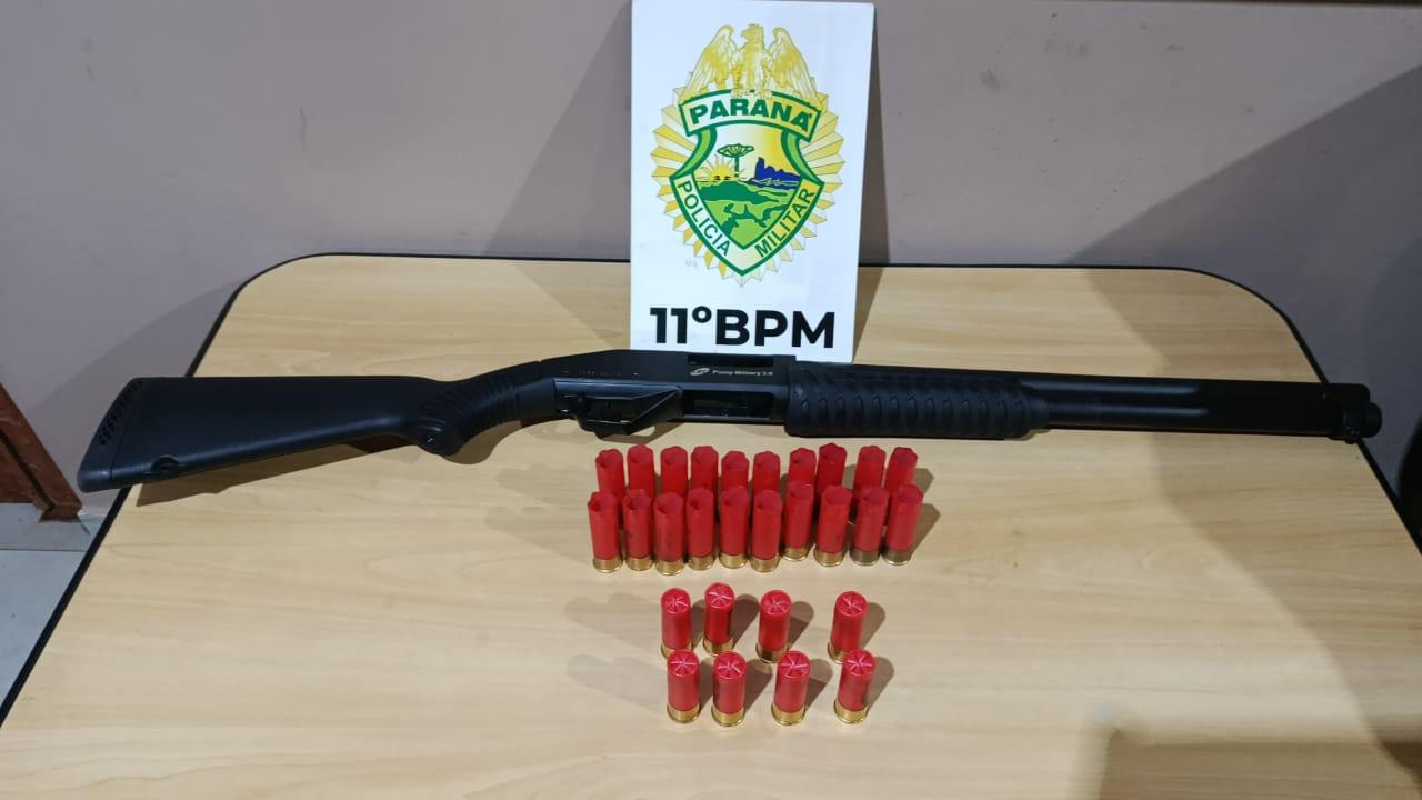 BARBOSA FERRAZ: Homem foi detido após disparos de arma de fogo e perturbação do sossego; após ser ouvido na delegacia, pagou fiança e vai responder o caso em liberdade