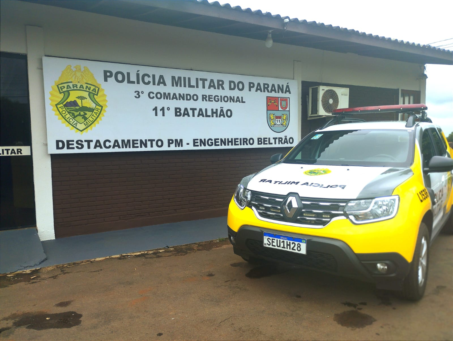 ENGENHEIRO BELTRÃO: Ocorrência de possível violência doméstica mobilizou PM no centro da cidade