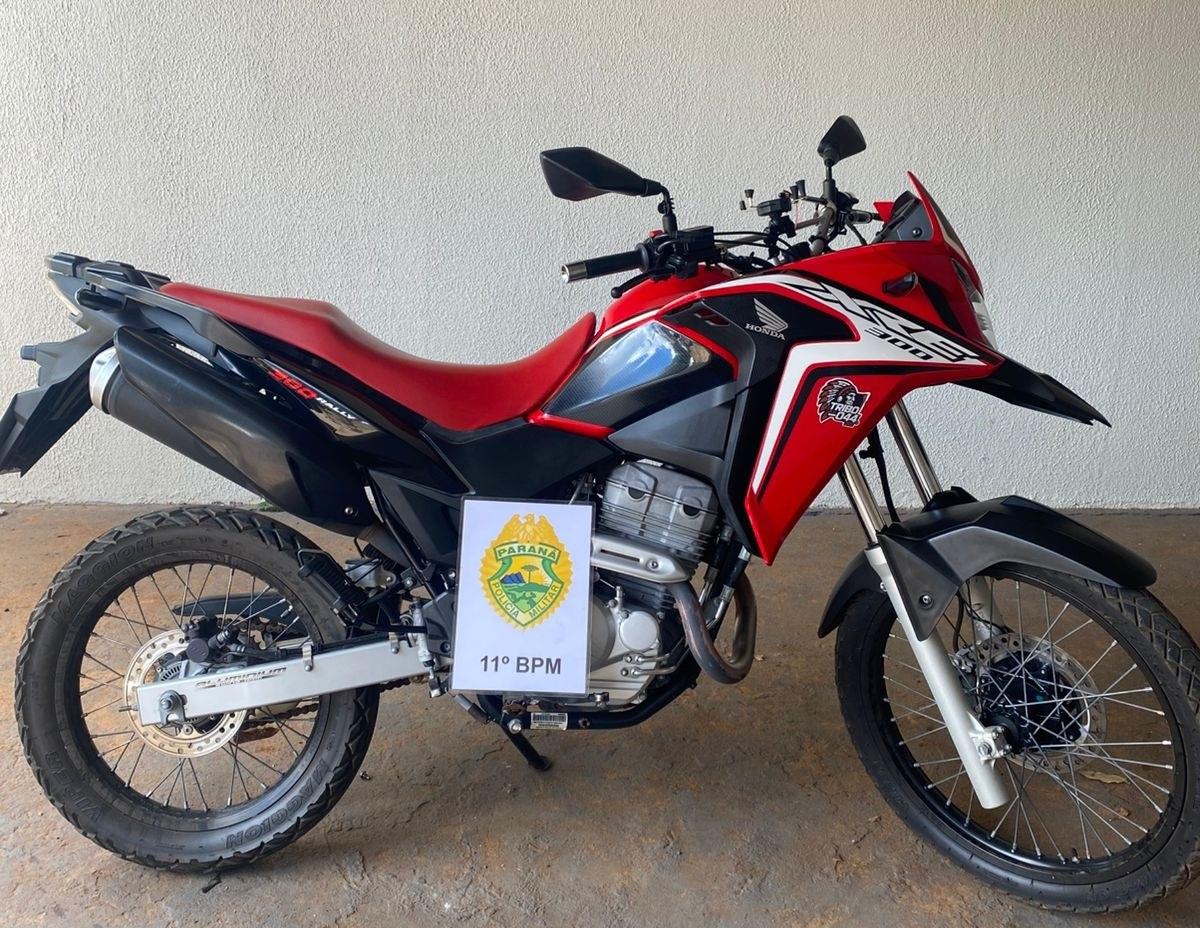 IRETAMA: Menor é flagrado com moto clonada comprada por um terço do valor de mercado