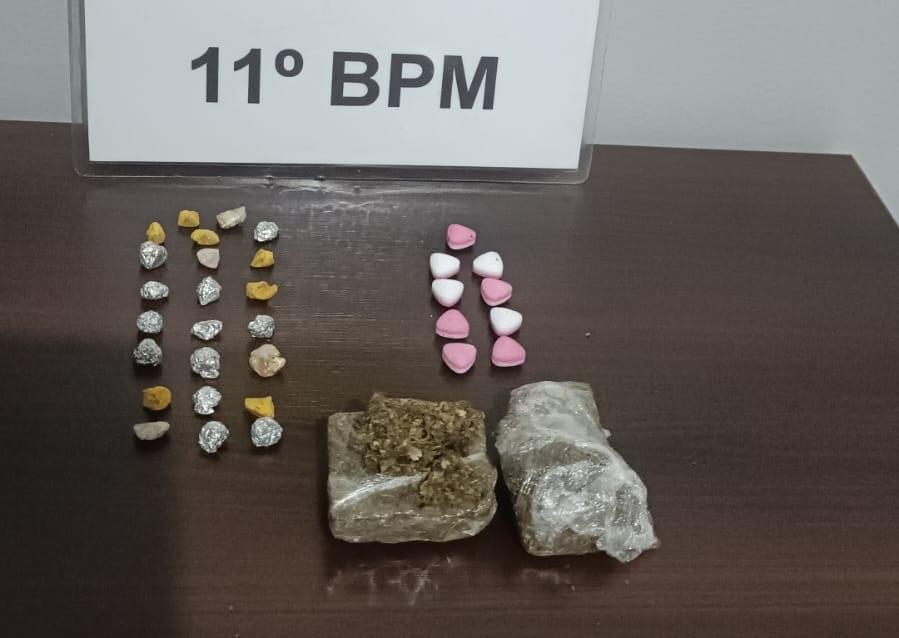PEABIRU: Pai denuncia ameaça do filho e PM apreende drogas