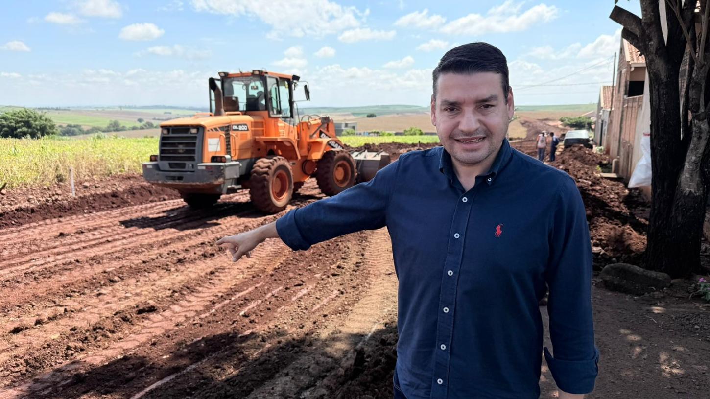 ENGENHEIRO BELTRÃO: Garbim acompanha obras do programa 