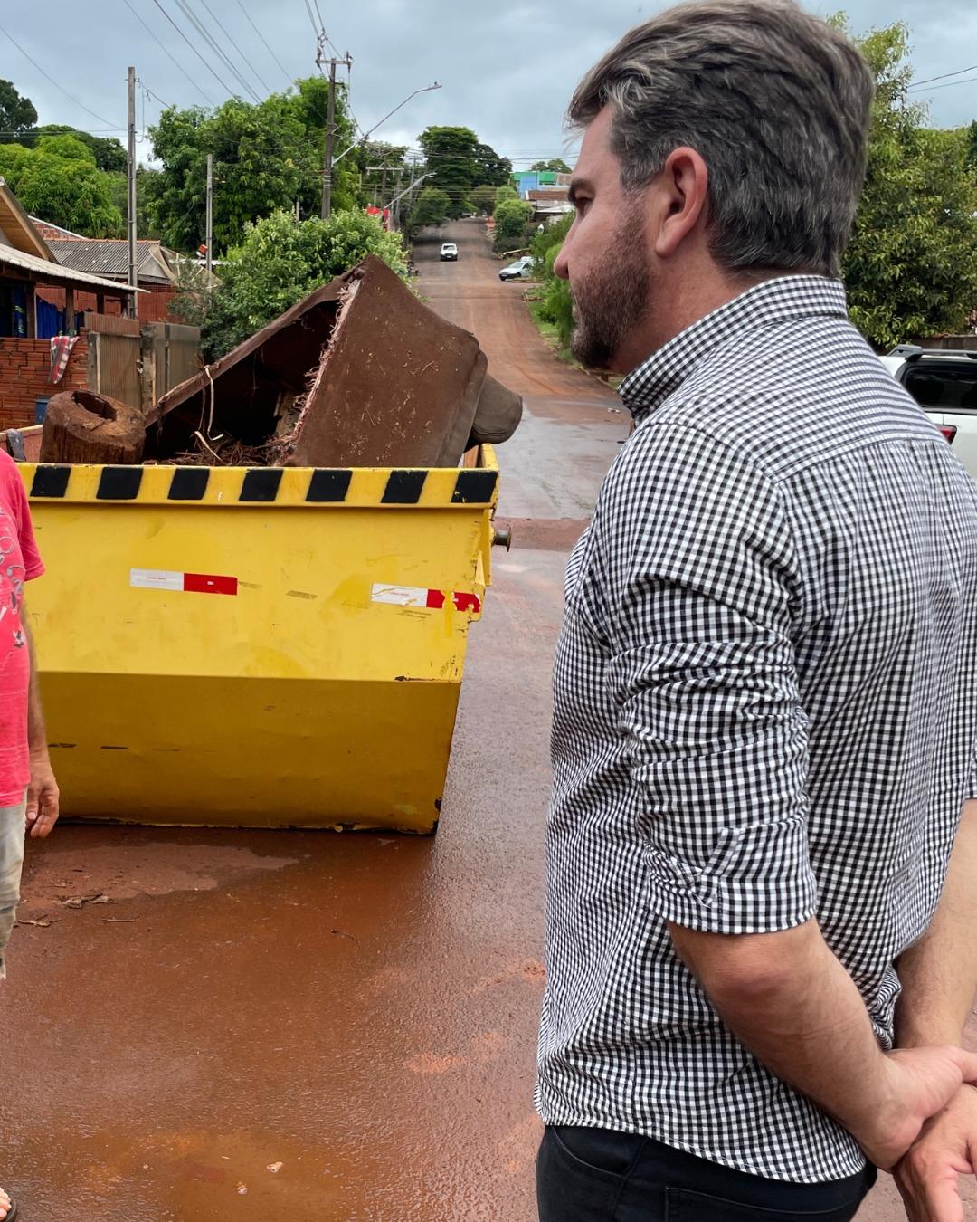 Fortes chuvas em Quinta do Sol