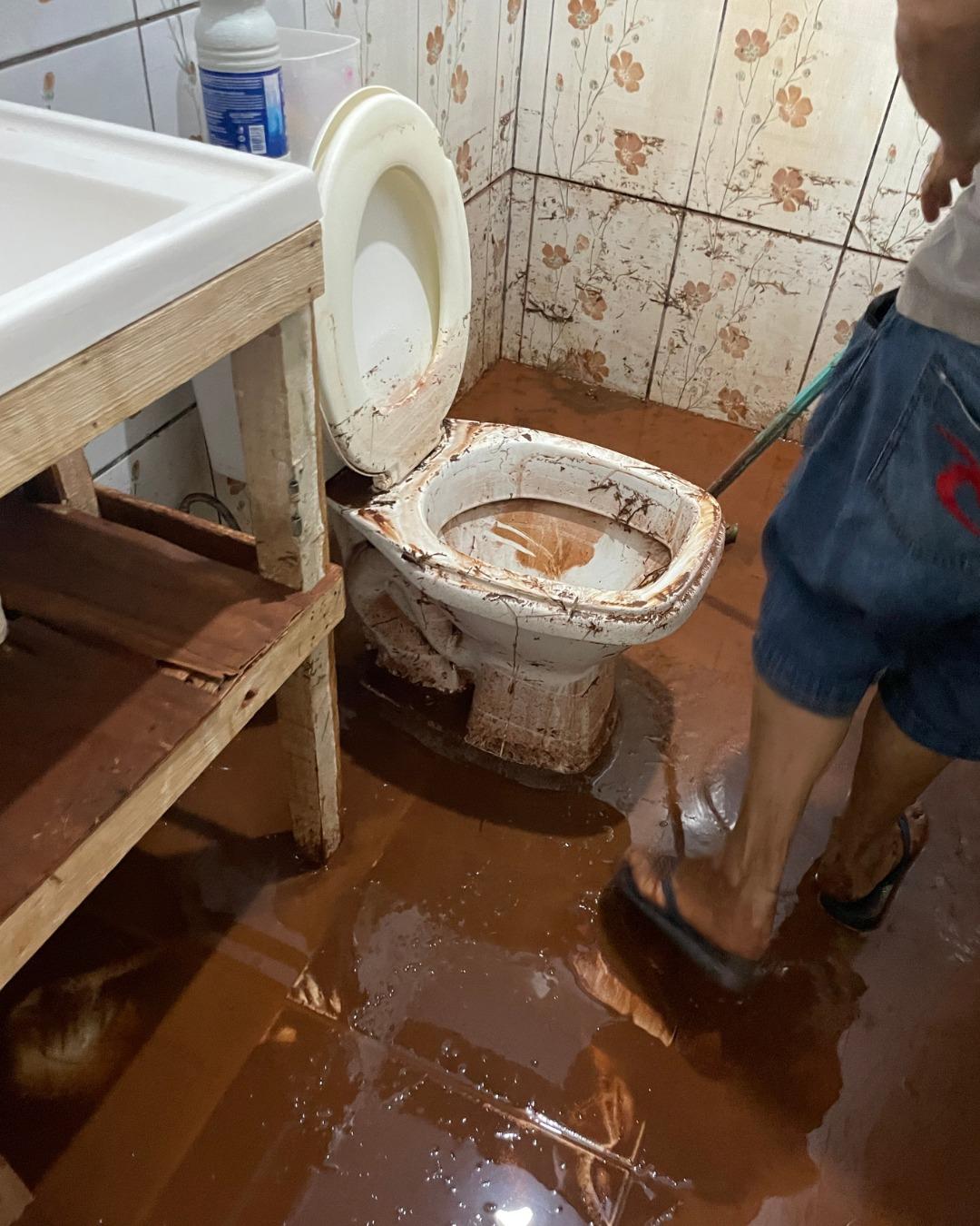 Fortes chuvas em Quinta do Sol