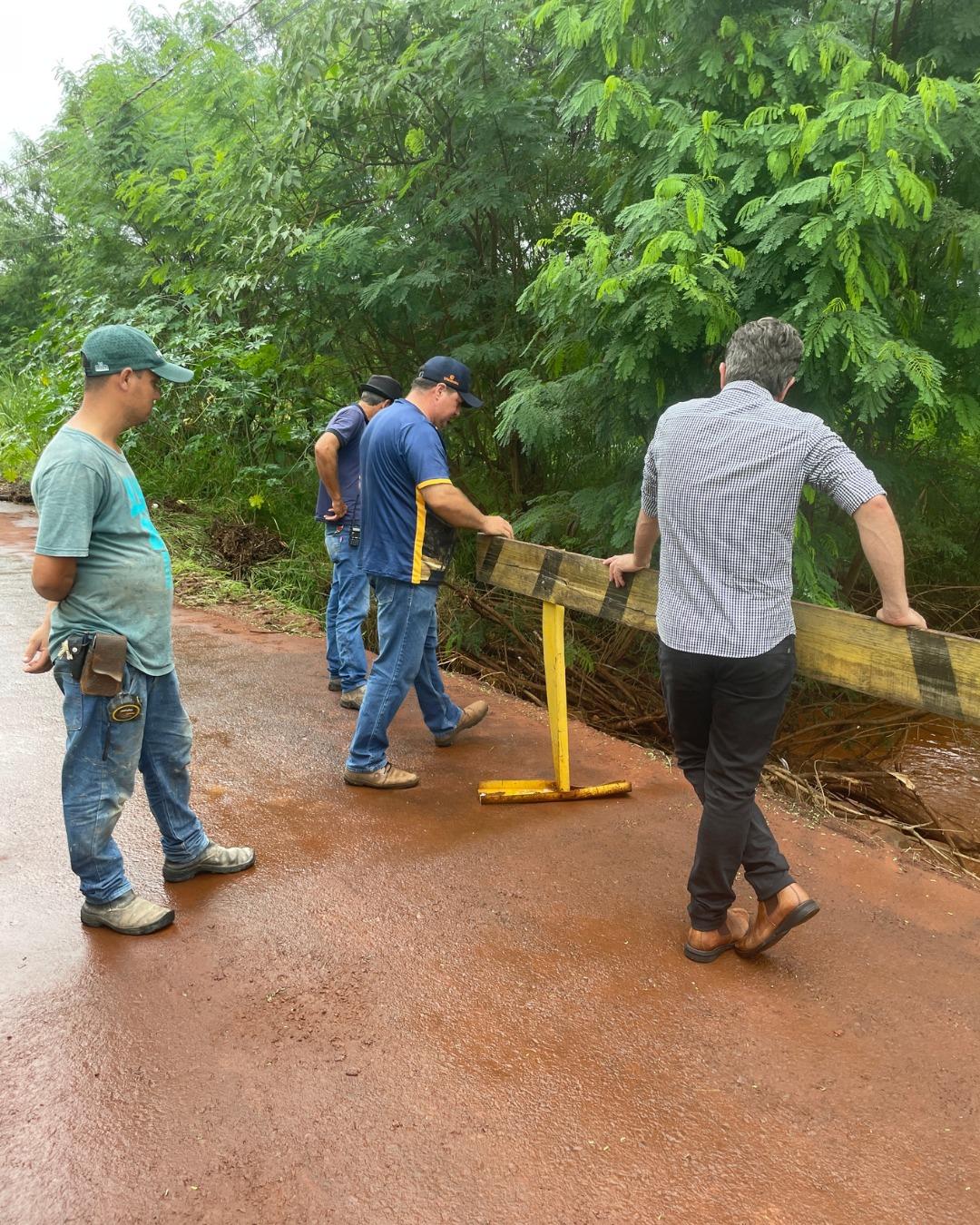 Fortes chuvas em Quinta do Sol