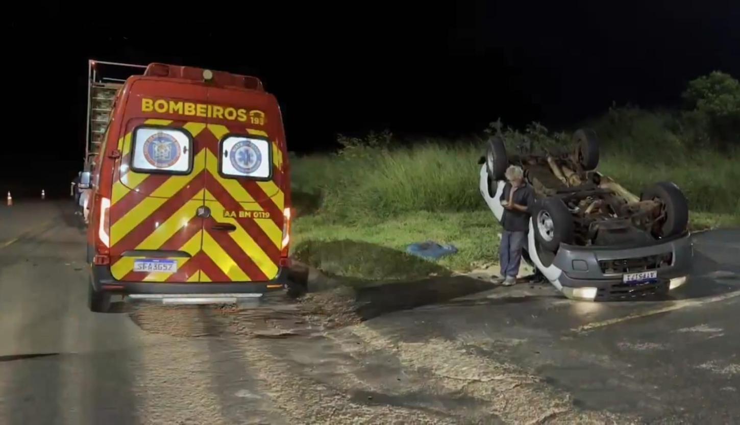 Acidente na Rodovia Boiadeira