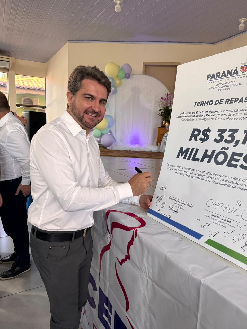 Prefeito de Quinta do Sol Leonardo Romero