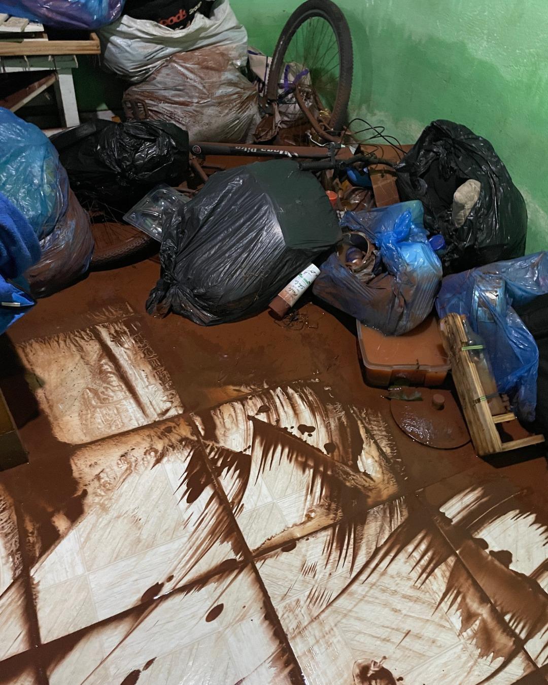 Fortes chuvas em Quinta do Sol