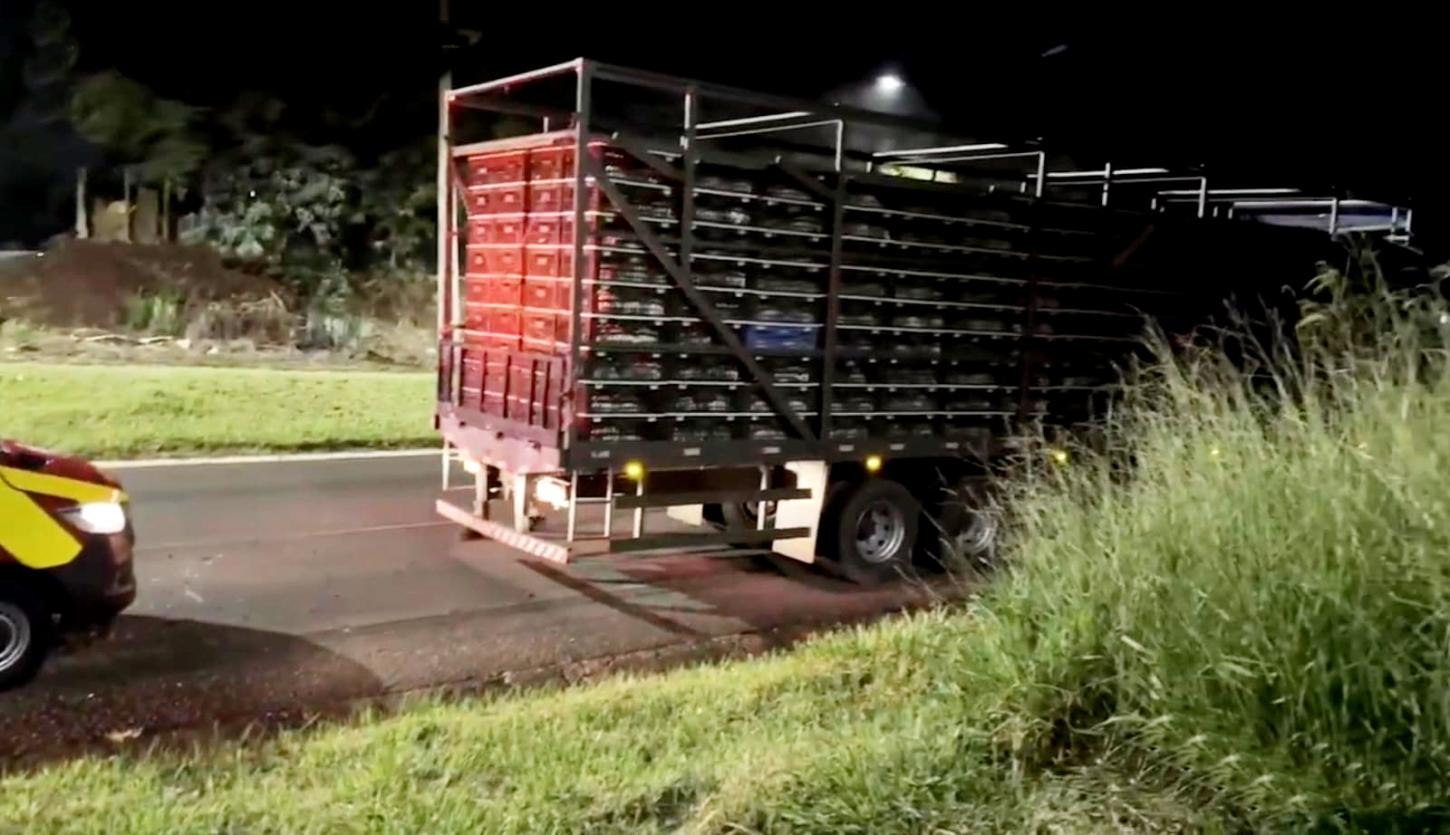 Acidente na Rodovia Boiadeira