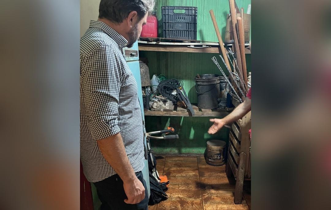 QUINTA DO SOL: Chuvas fortes provocaram alagamentos e atingiram casas próximas ao Parque do Lago; prefeitura atuou no apoio as famílias