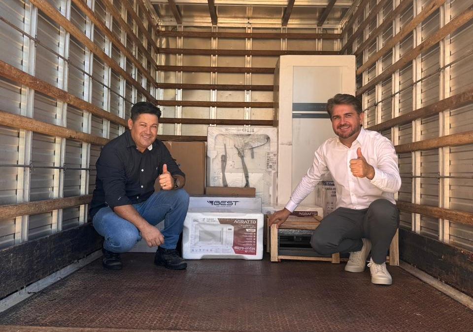 Quinta do Sol participa de ato regional e recebe cozinha completa do Governo do Estado