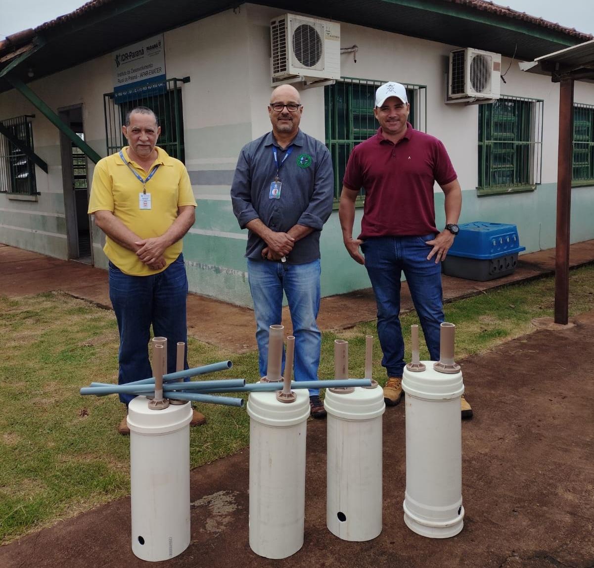 QUINTA DO SOL: Secretaria de Meio Ambiente recebe apresentação de kit para recuperação de nascentes