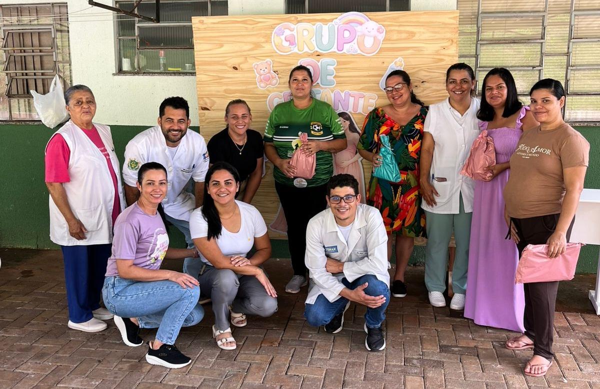 Saúde de Corumbataí do Sul realiza primeira reunião de gestantes de 2026 com orientação às futuras mães