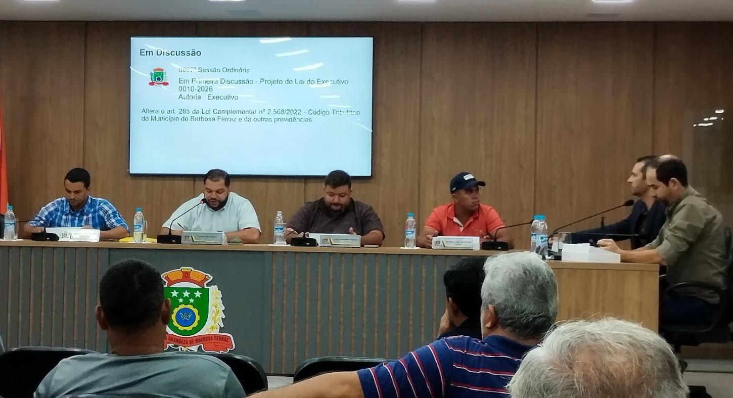 Câmara de Barbosa Ferraz vota projetos sobre coleta seletiva, Família Acolhedora e Conselho Tutelar