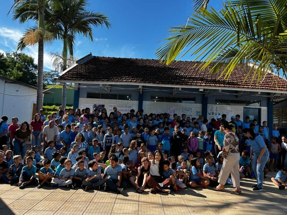 Corumbataí do Sul promove palestra sobre respeito, convivência e emoções para alunos