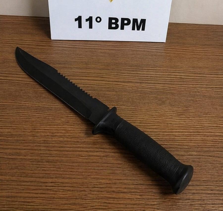 MAMBORÊ: Mulher é ferida com faca e homem acaba preso após ataque