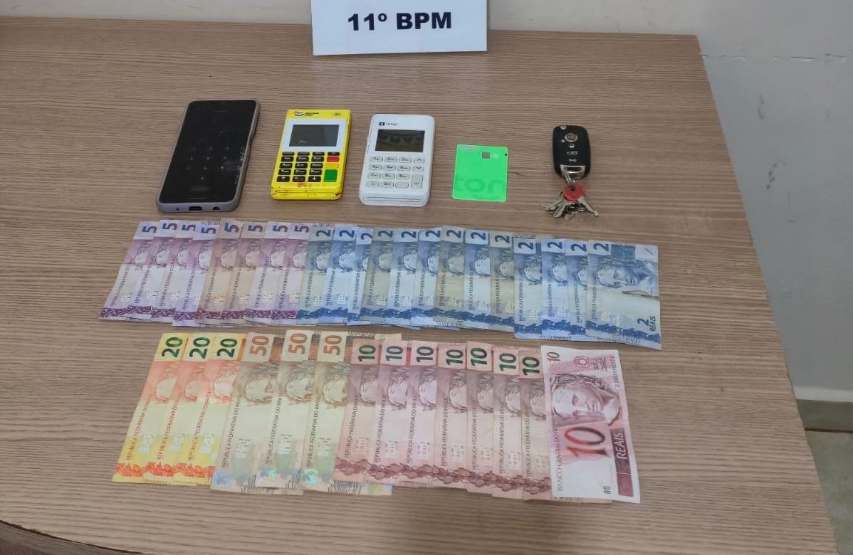 CAMPO MOURÃO: Motorista de aplicativo é assaltada e tem carro roubado na Rodovia Boiadeira; suspeito é preso