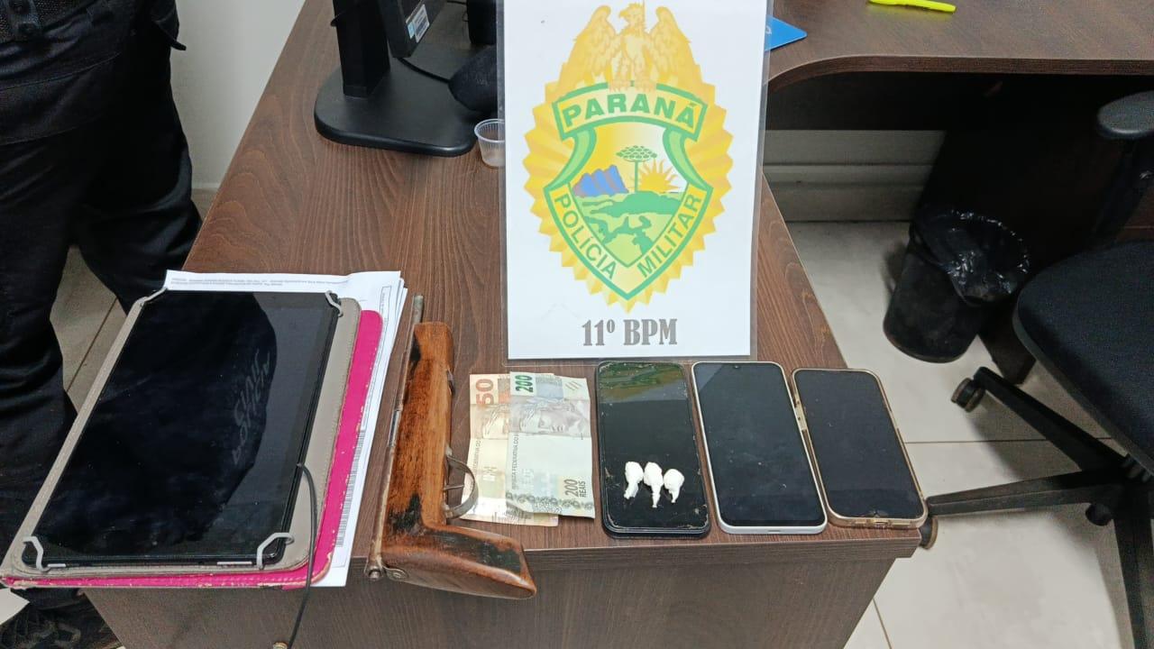 RONCADOR: Mulher investigada é presa após polícia localizar cocaína e arma artesanal em residência